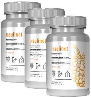 Pacote com 3 frascos do Insulinet